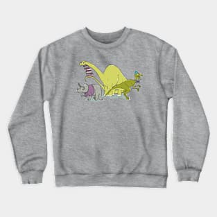 Nerdasaurs! Crewneck Sweatshirt